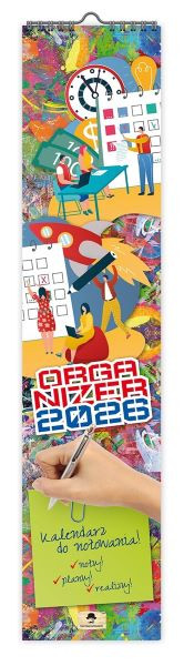 Kalendarz paskowy wąski KPW v.2 Organizer Pan Kalendarzyk